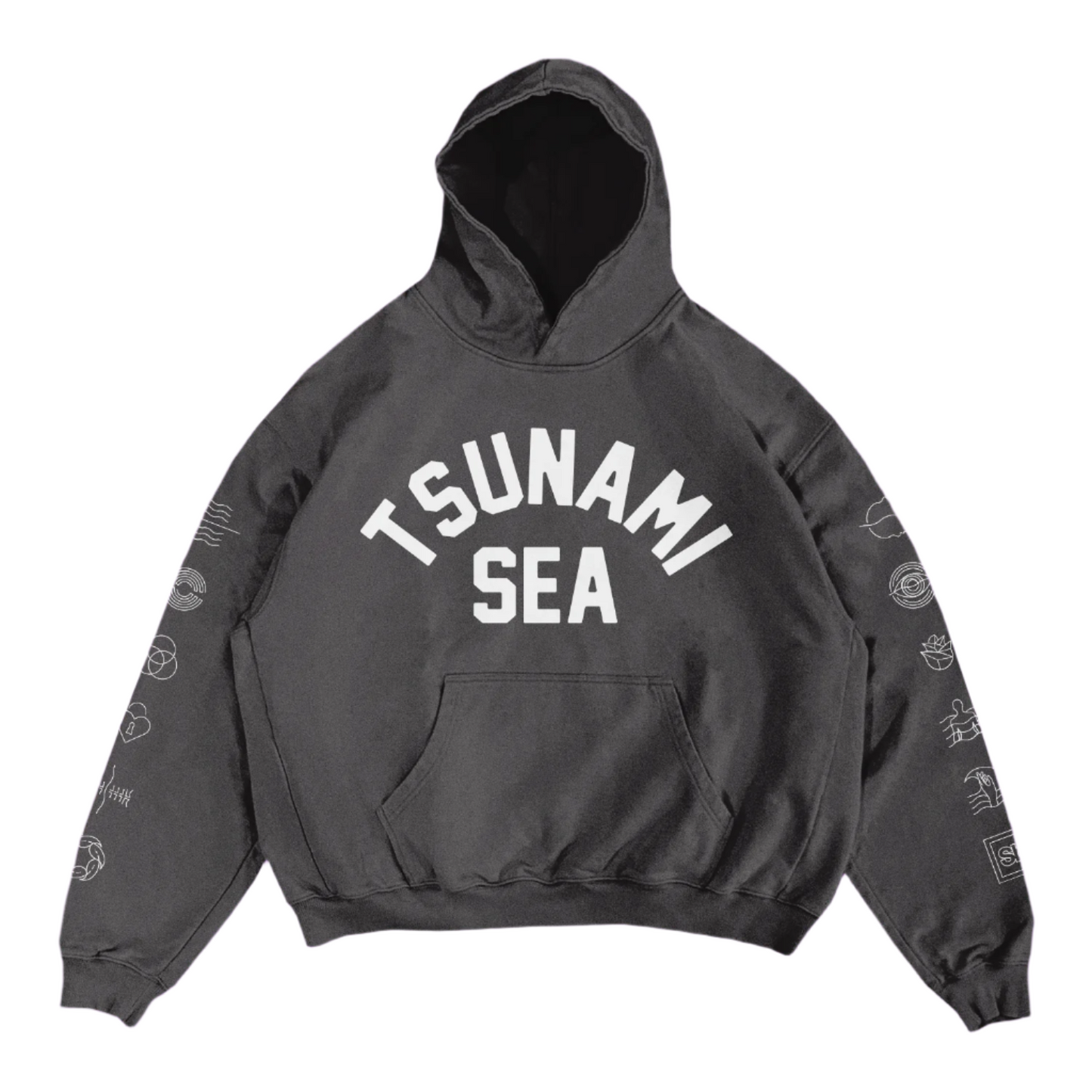 Collegiate Hoodie Charcoal