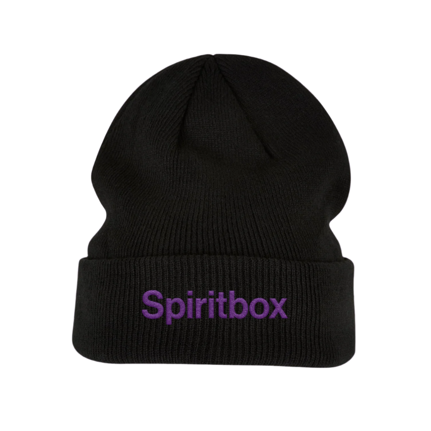 Beanie with Purple Logo