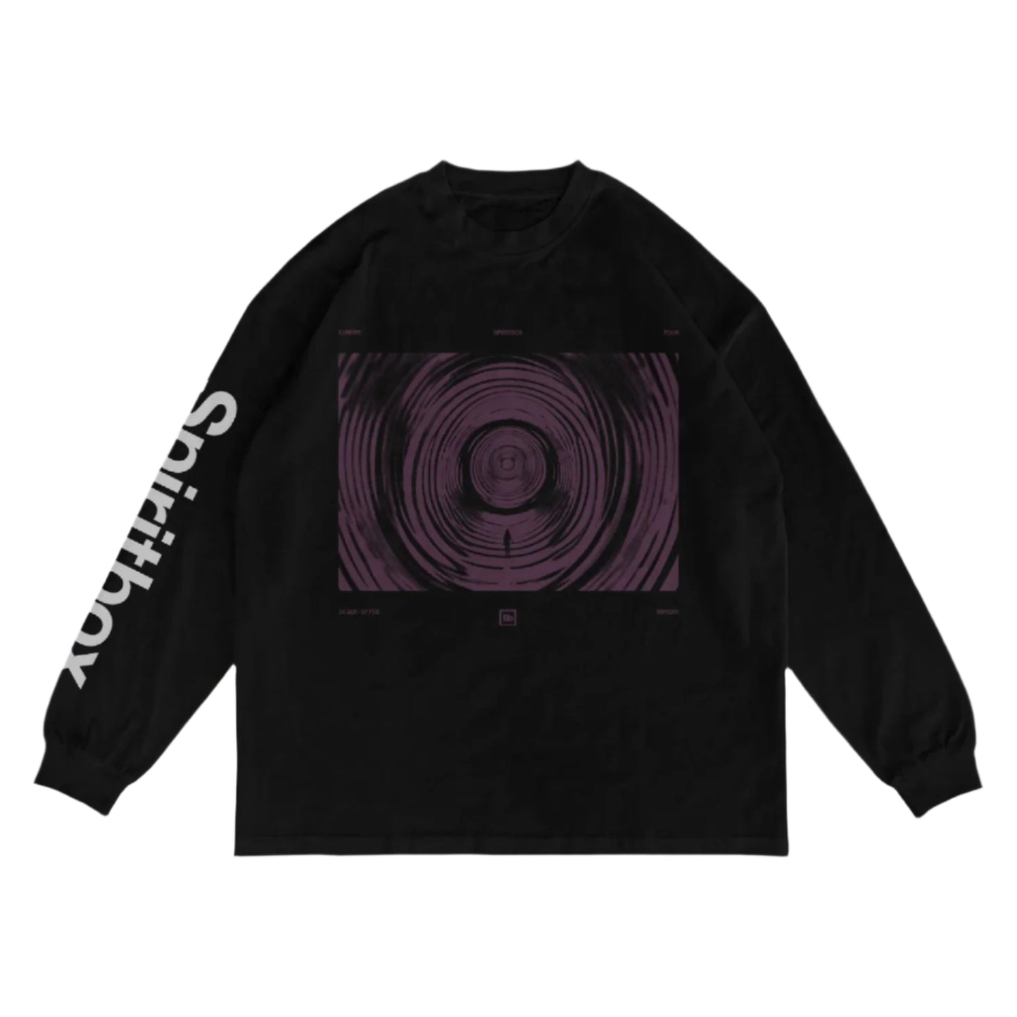 Reticle Tour EU 2024 Longsleeve T-Shirt Black