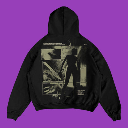 Hurt You Black Zip Hoody